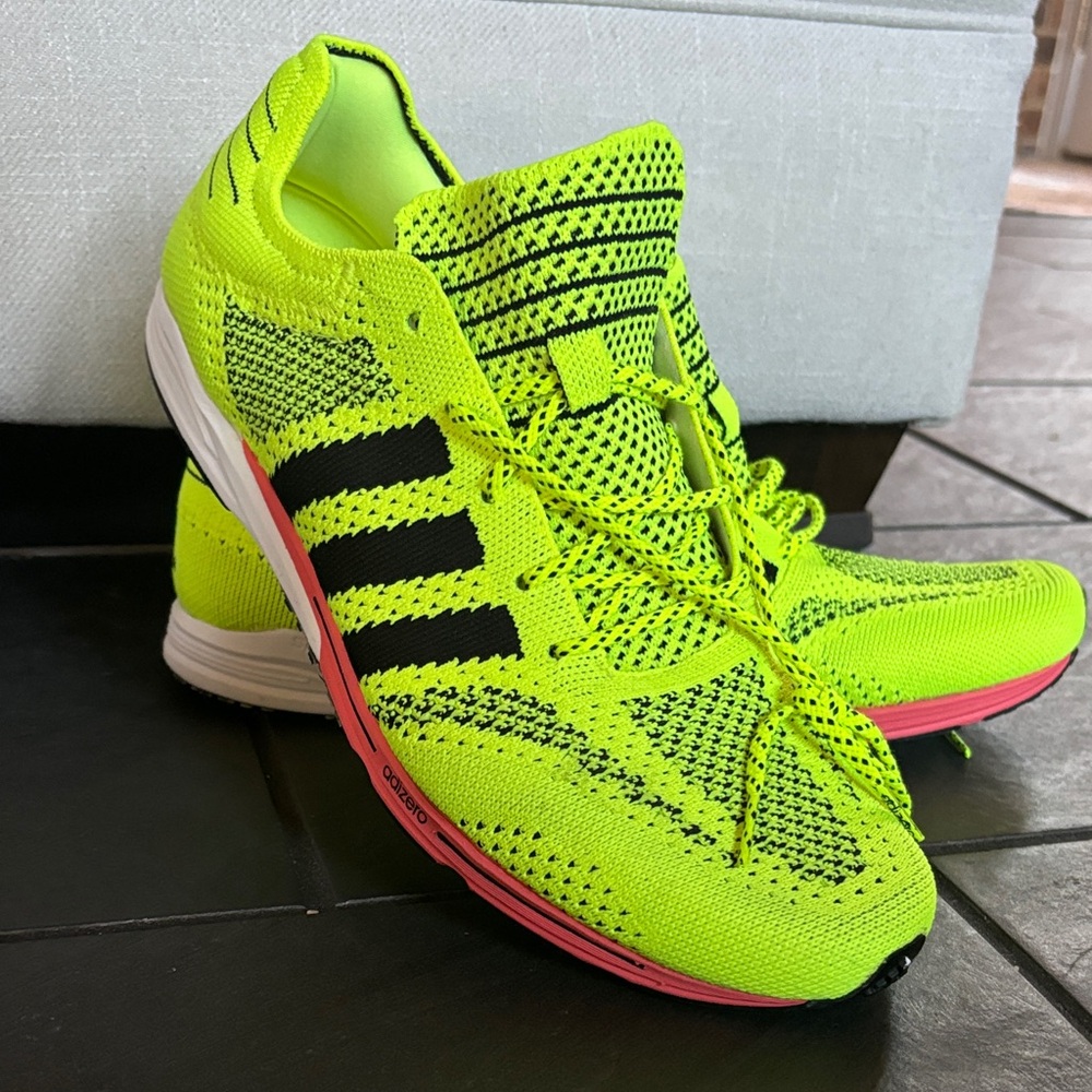 Adidas Bright Lime Athletic Sneakers